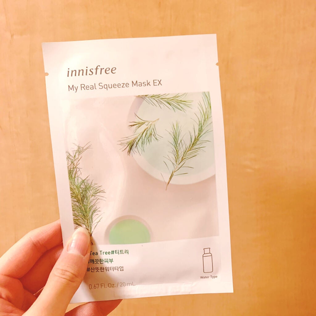 マイリアル スクイーズ マスクシート/innisfree/シートマスク・パックを使ったクチコミ(1枚目)