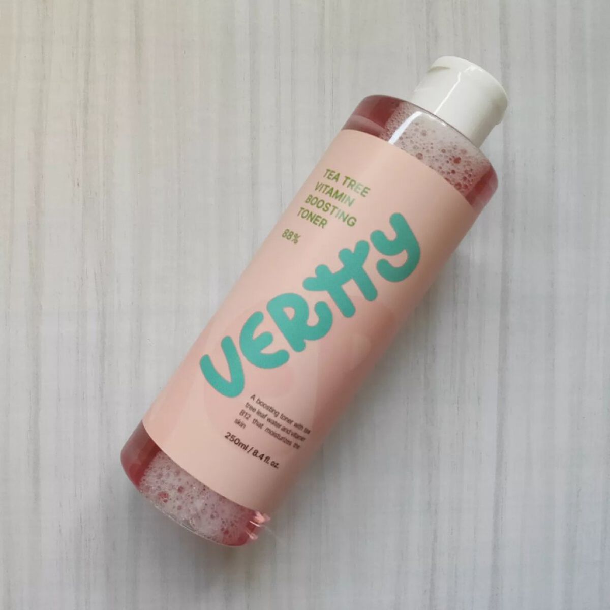 ティーツリー88%ビタミンブースティングトナー/Vertty/化粧水を使ったクチコミ（1枚目）