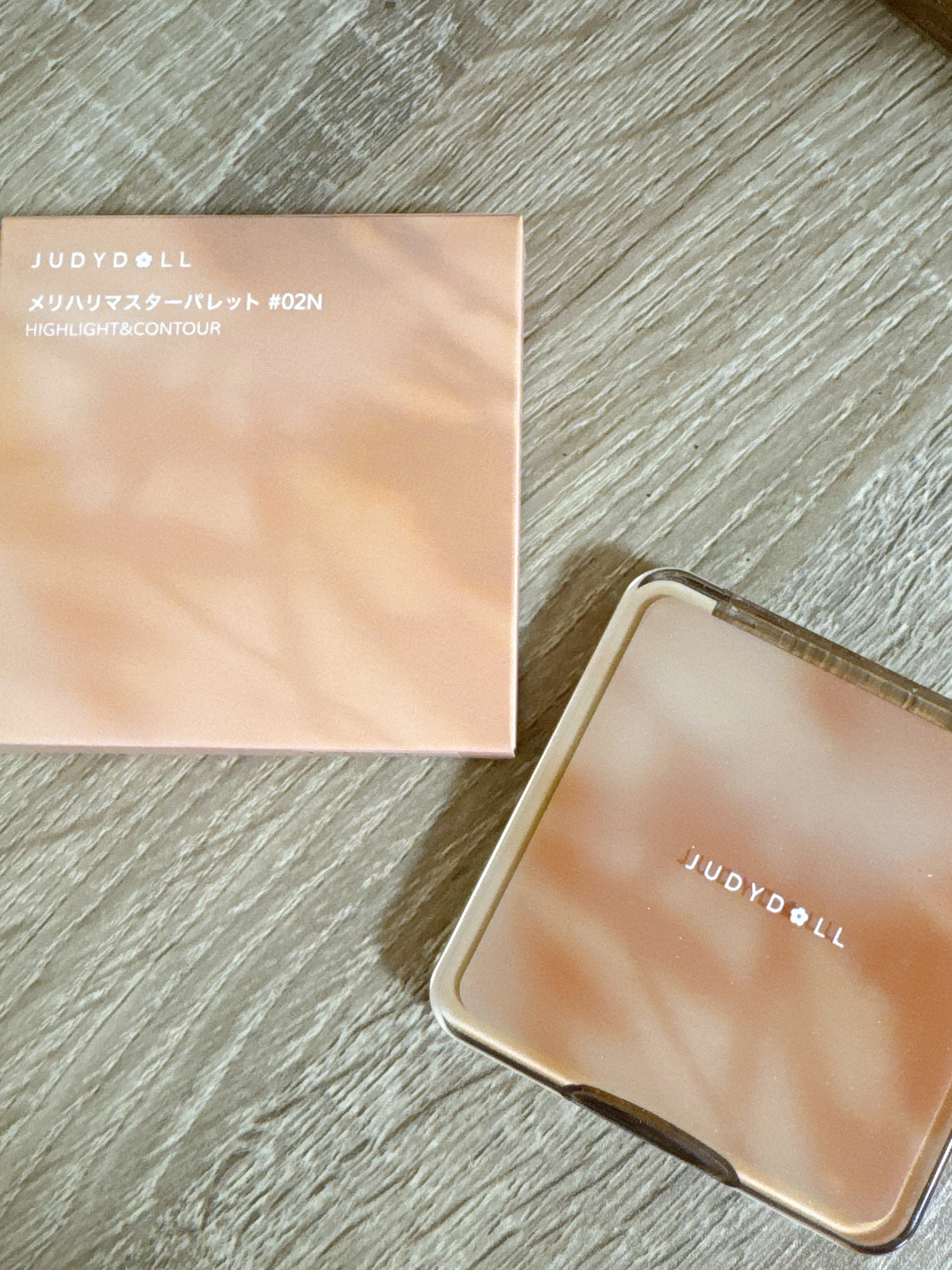 JUDYDOLL メリハリマスターパレット/JUDYDOLL/パウダーハイライトを使ったクチコミ（3枚目）