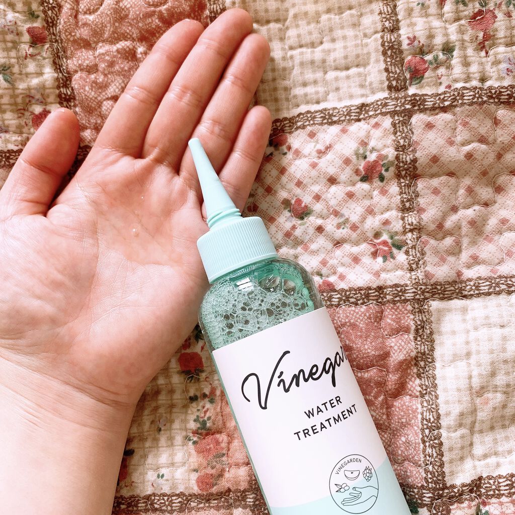 ウォータートリートメント クール/ビネガーデン/洗い流すヘアトリートメントを使ったクチコミ（2枚目）