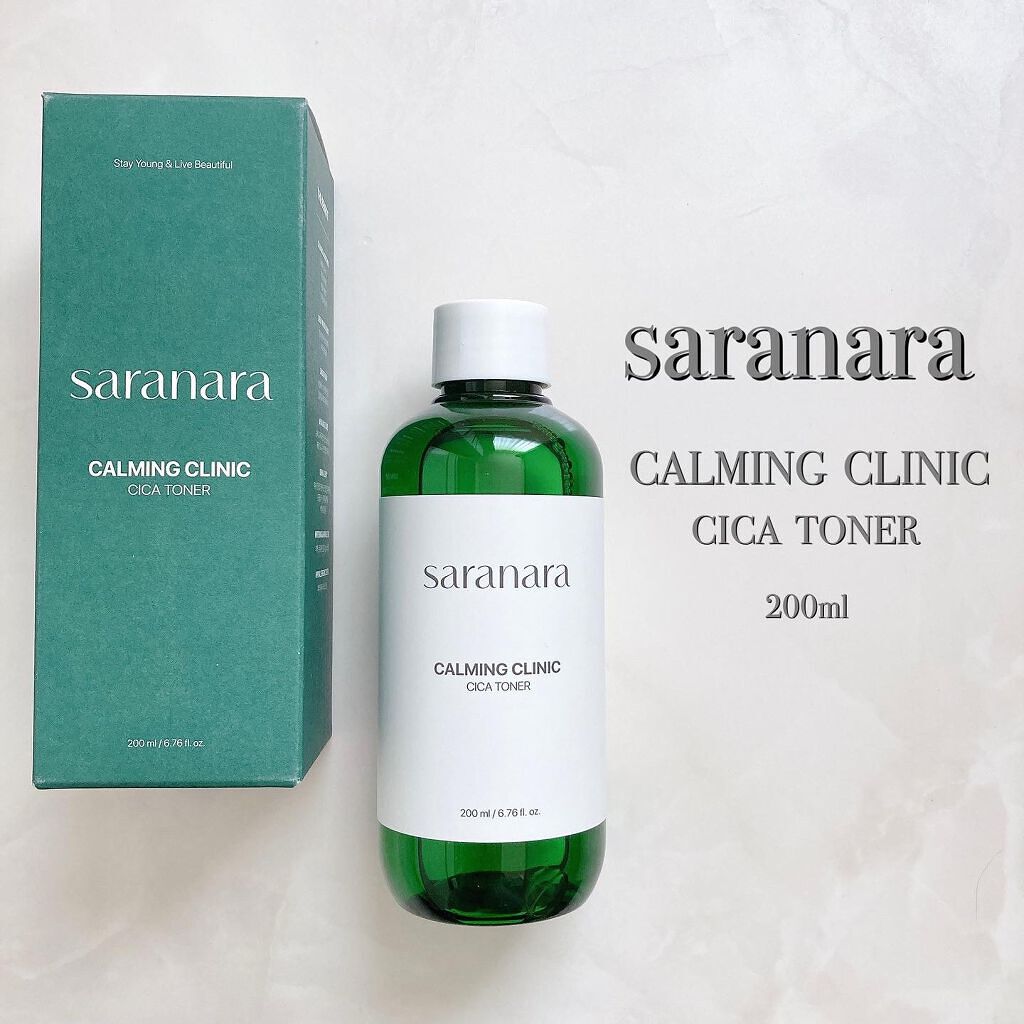 CALMING CLINIC CICA TONER/SARANARA/化粧水を使ったクチコミ(2枚目)