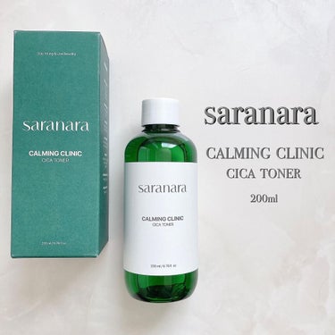 CALMING CLINIC CICA TONER/SARANARA/化粧水を使ったクチコミ（2枚目）