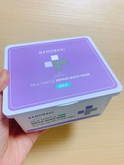ミルクシスルリペアシカクイックマスクプラス/BANOBAGI/シートマスク・パックを使ったクチコミ(1枚目)