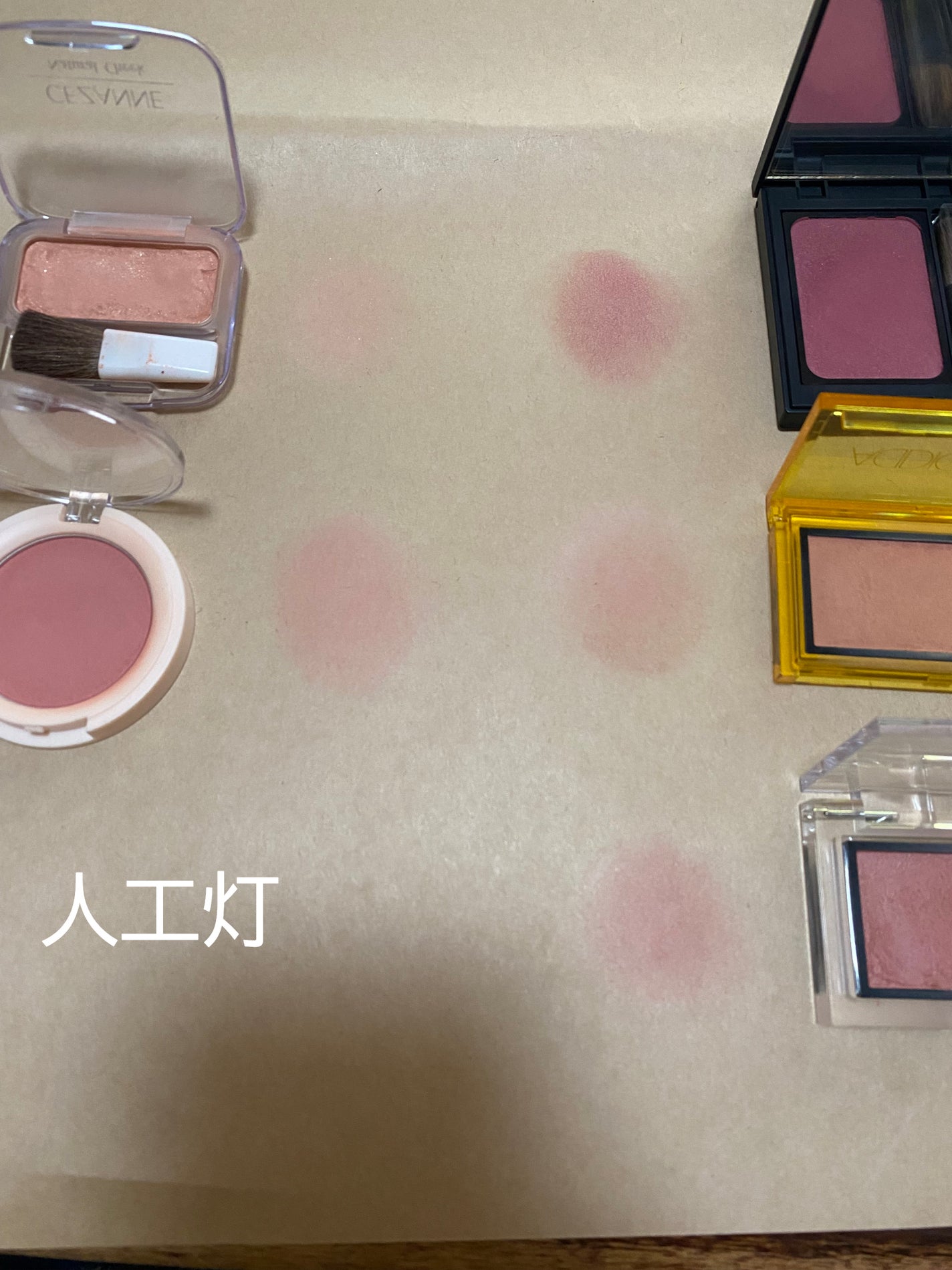 シアーパウダーブラッシュ/DAZZSHOP/パウダーチークを使ったクチコミ(4枚目)