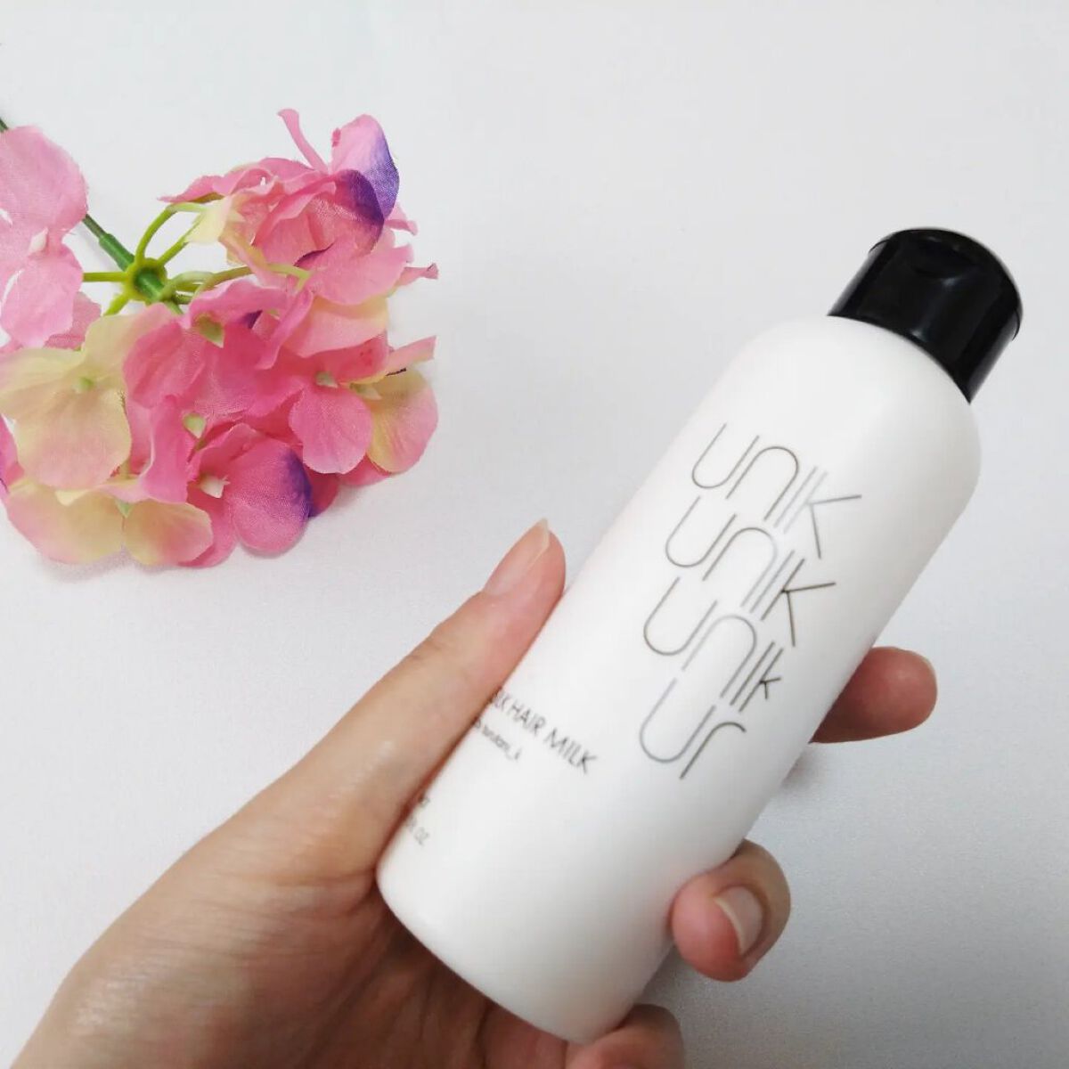 ナノシルクヘアミルク/UNIK/ヘアミルクを使ったクチコミ（1枚目）