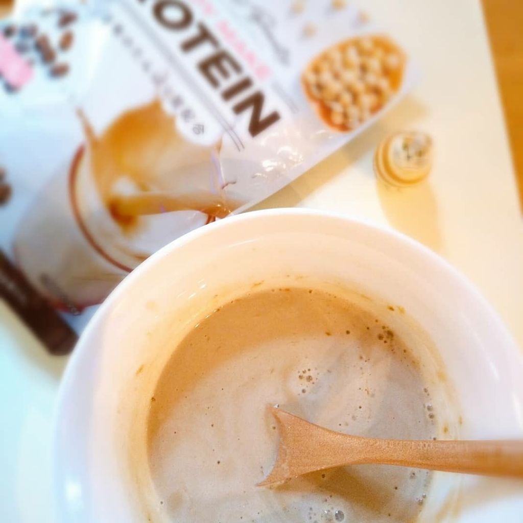 ボディメイクプロテイン カフェラテ/リブ・ラボラトリーズ/ソイプロテインを使ったクチコミ（2枚目）