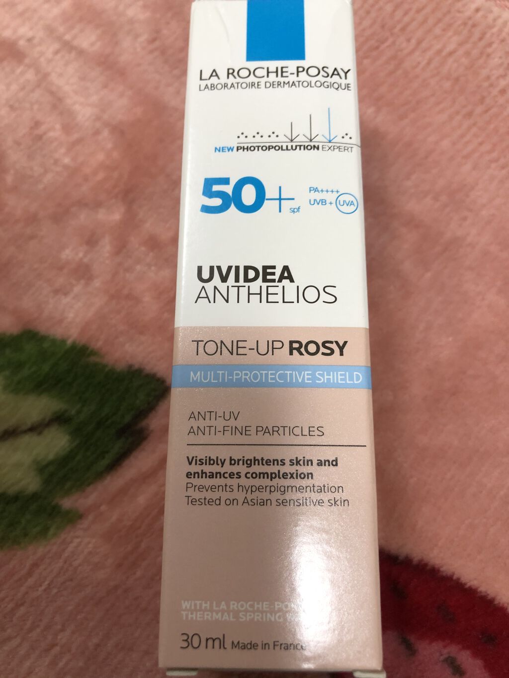 UVイデア XL プロテクショントーンアップ ローズ/ラ ロッシュ ポゼ/日焼け止めクリームを使ったクチコミ（1枚目）