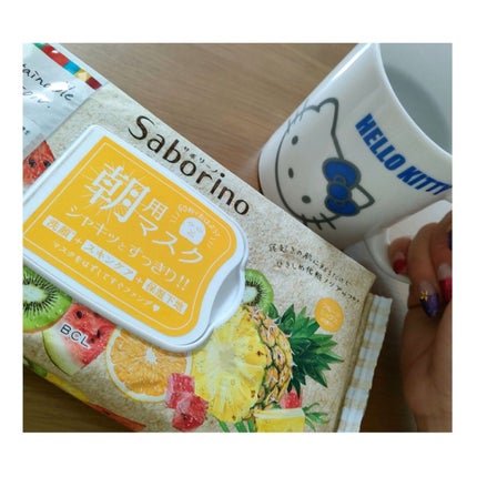 目ざまシート FM 22 <フルーツミックスの香り>/サボリーノ/シートマスク・パックを使ったクチコミ(1枚目)