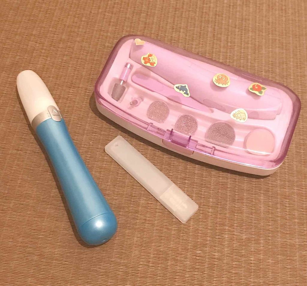 ベルベットスムーズ　電動ネイルケアキット/ドクター・ショール/ネイル用品を使ったクチコミ（3枚目）