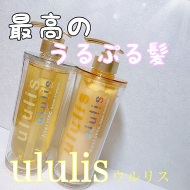 ウォーターコンク リペアシャンプー/ヘアトリートメント/ululis/シャンプー・コンディショナーを使ったクチコミ（1枚目）