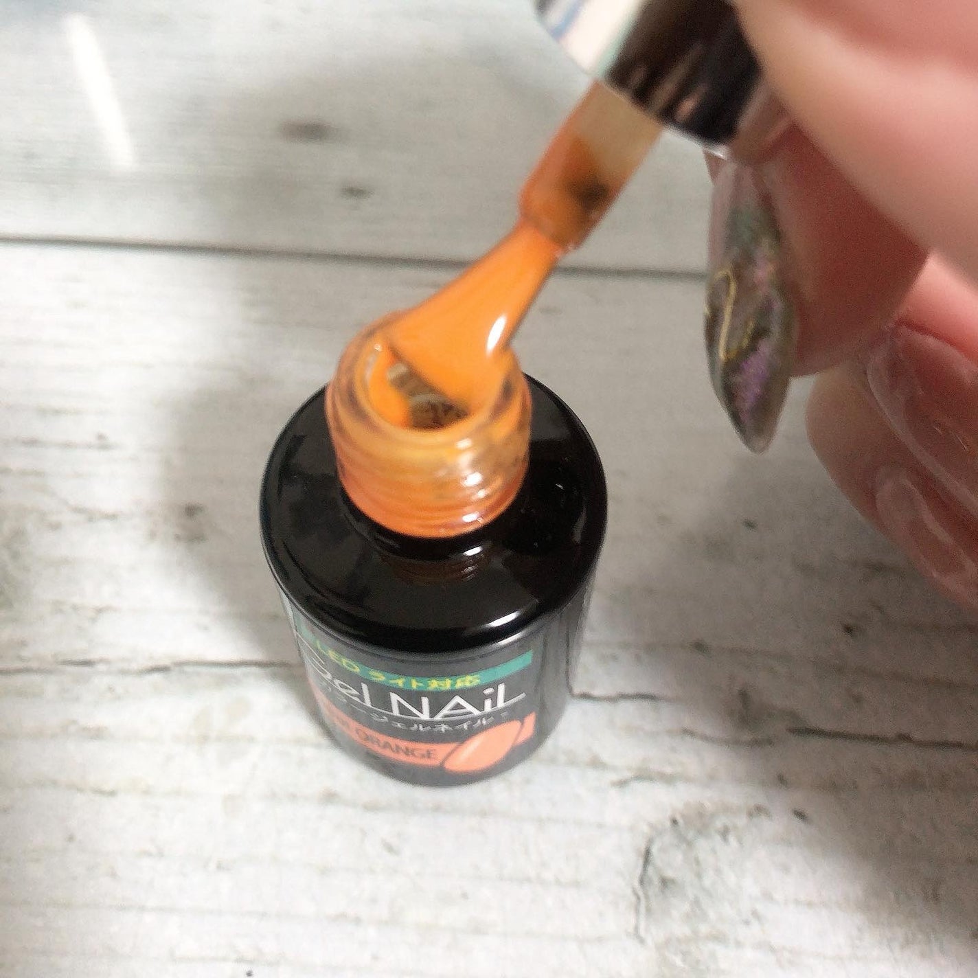 ジェルネイル(ライト対応)/セリア/ジェルネイルを使ったクチコミ(2枚目)