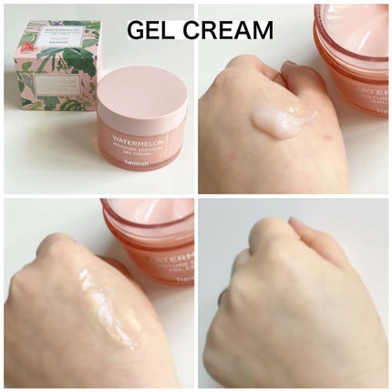 ウォーターメロン モイスチャーサージゲルクリーム/heimish/フェイスクリームを使ったクチコミ(8枚目)