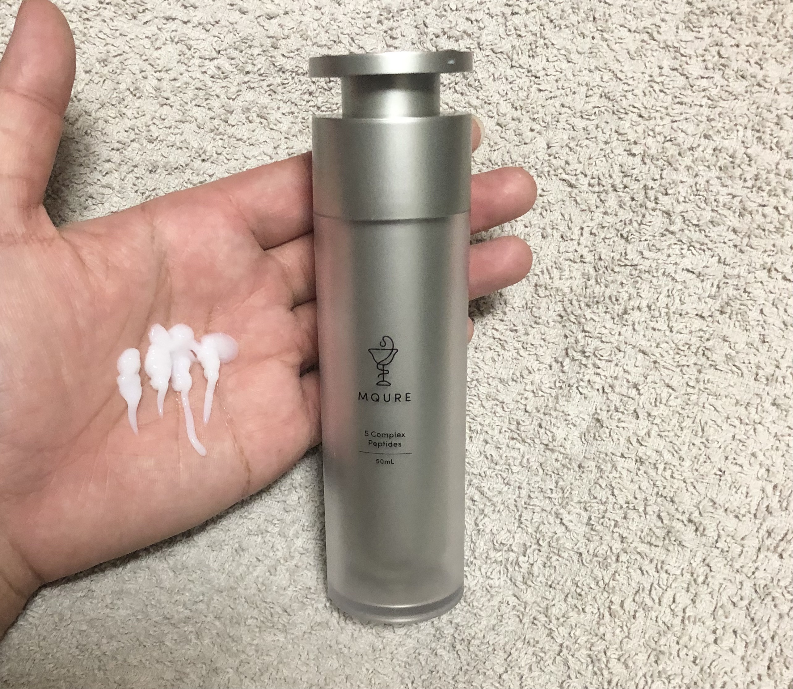 モレキュラーリペアヘアセラム/MQURE/アウトバストリートメントを使ったクチコミ（1枚目）