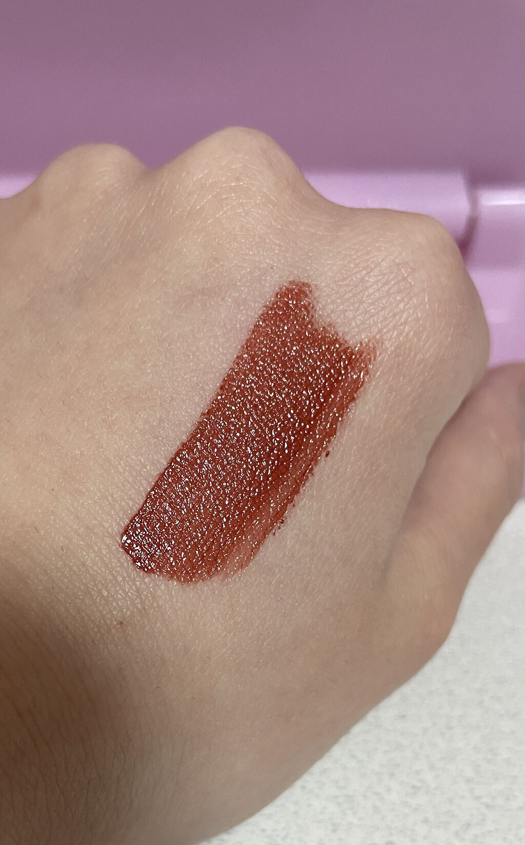 ジューシーリップティント/キャンメイク/口紅を使ったクチコミ（3枚目）