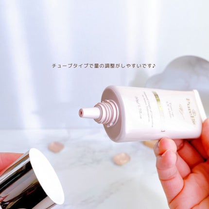 トーンアップUVホワイト/ピュールビオ/日焼け止めクリームを使ったクチコミ(3枚目)