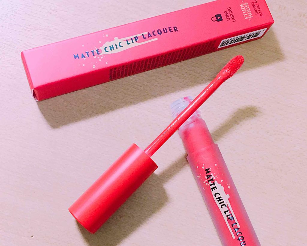 マットシックリップラッカー/ETUDE/口紅を使ったクチコミ(1枚目)