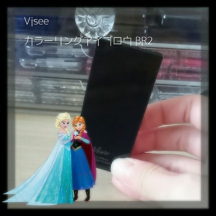 リシェ カラーリング アイブロウパウダー/Visée/パウダーアイブロウを使ったクチコミ(1枚目)