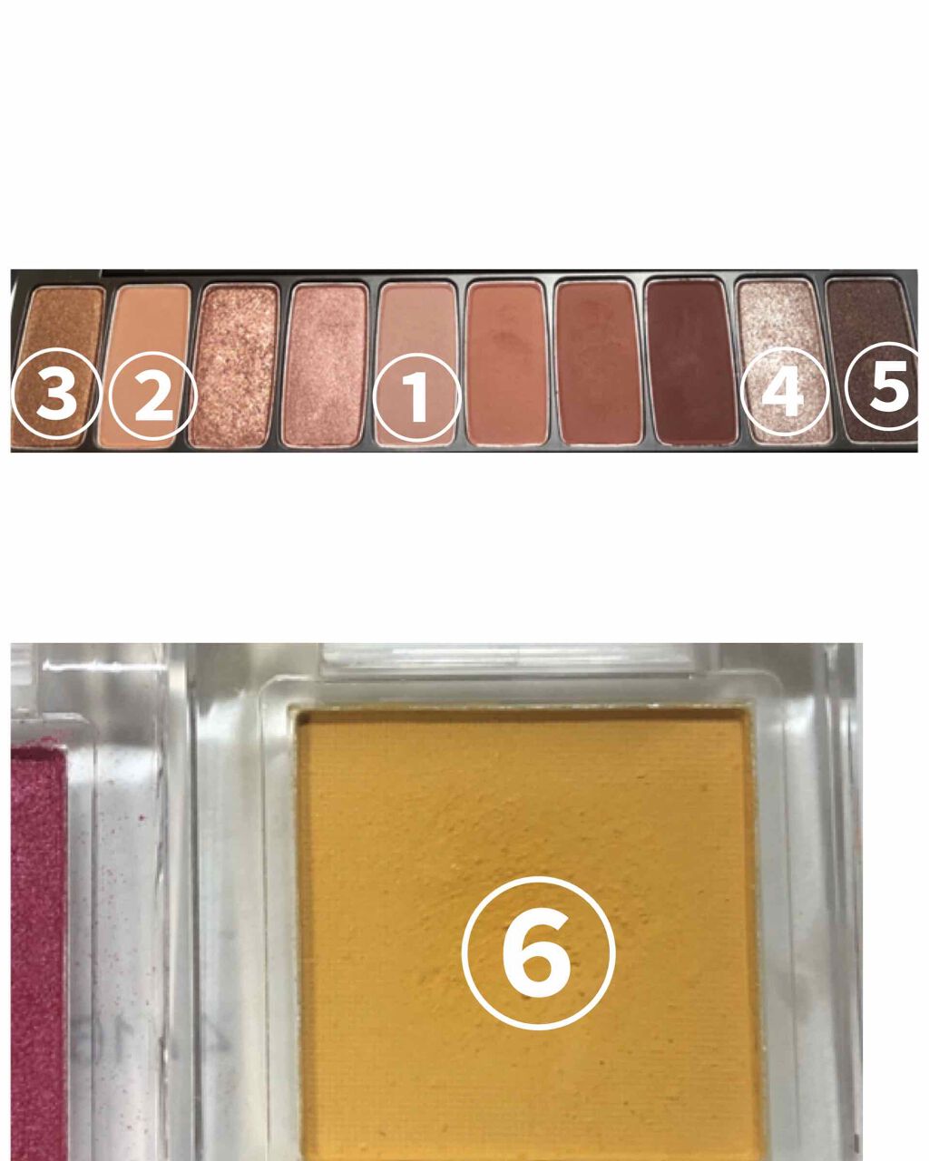 プレイカラー アイシャドウ/ETUDE/アイシャドウパレットを使ったクチコミ（3枚目）