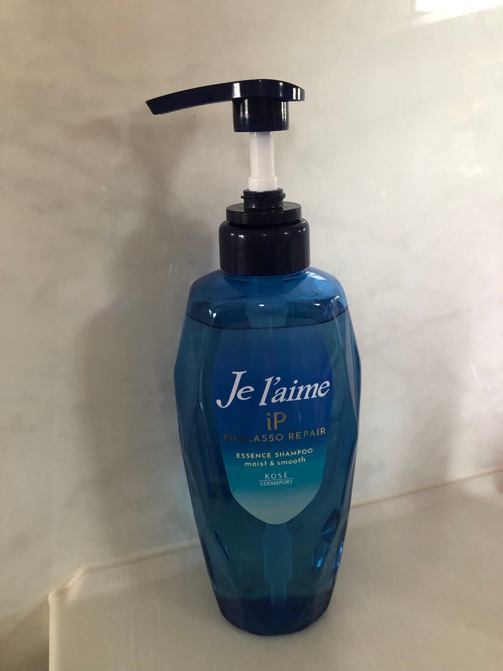 iP タラソリペア 補修美容液 シャンプー/トリートメント (モイスト&スムース)/Je l'aime/市販シャンプーを使ったクチコミ(3枚目)