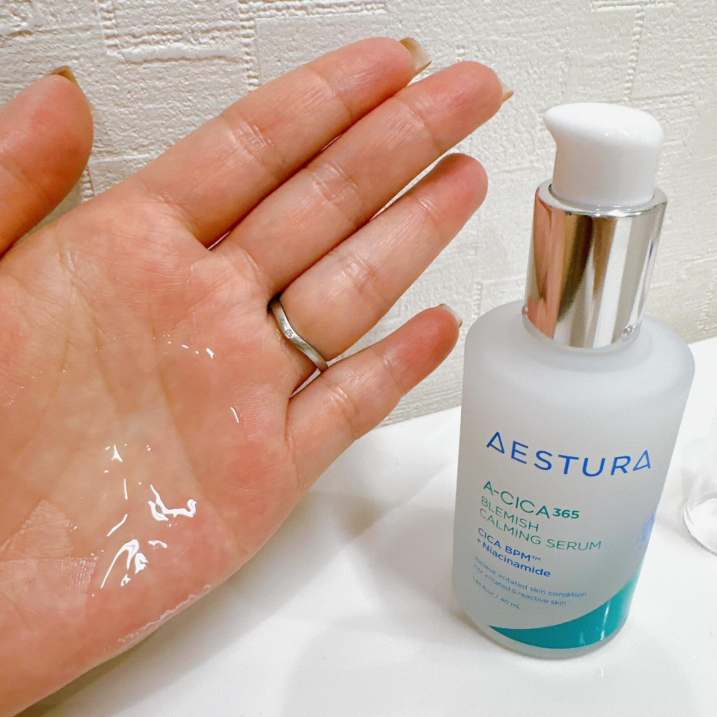 エイシカ365マイクロセラム/AESTURA/美容液を使ったクチコミ（3枚目）