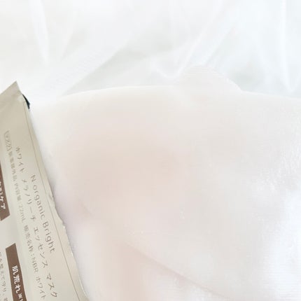 Bright ホワイト メラノリーチ エッセンス マスク/N organic/シートマスク・パックを使ったクチコミ(4枚目)