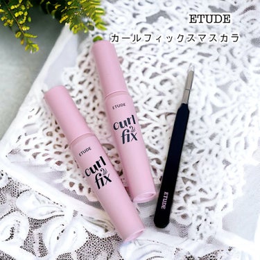 ETUDE カールフィックスマスカラ ツイーザーセットのクチコミ「💖ETUDE
カールフィックスマスカラ

日本・韓国でベスコス多数受賞の
エチュードのマスカラ.....」（1枚目）