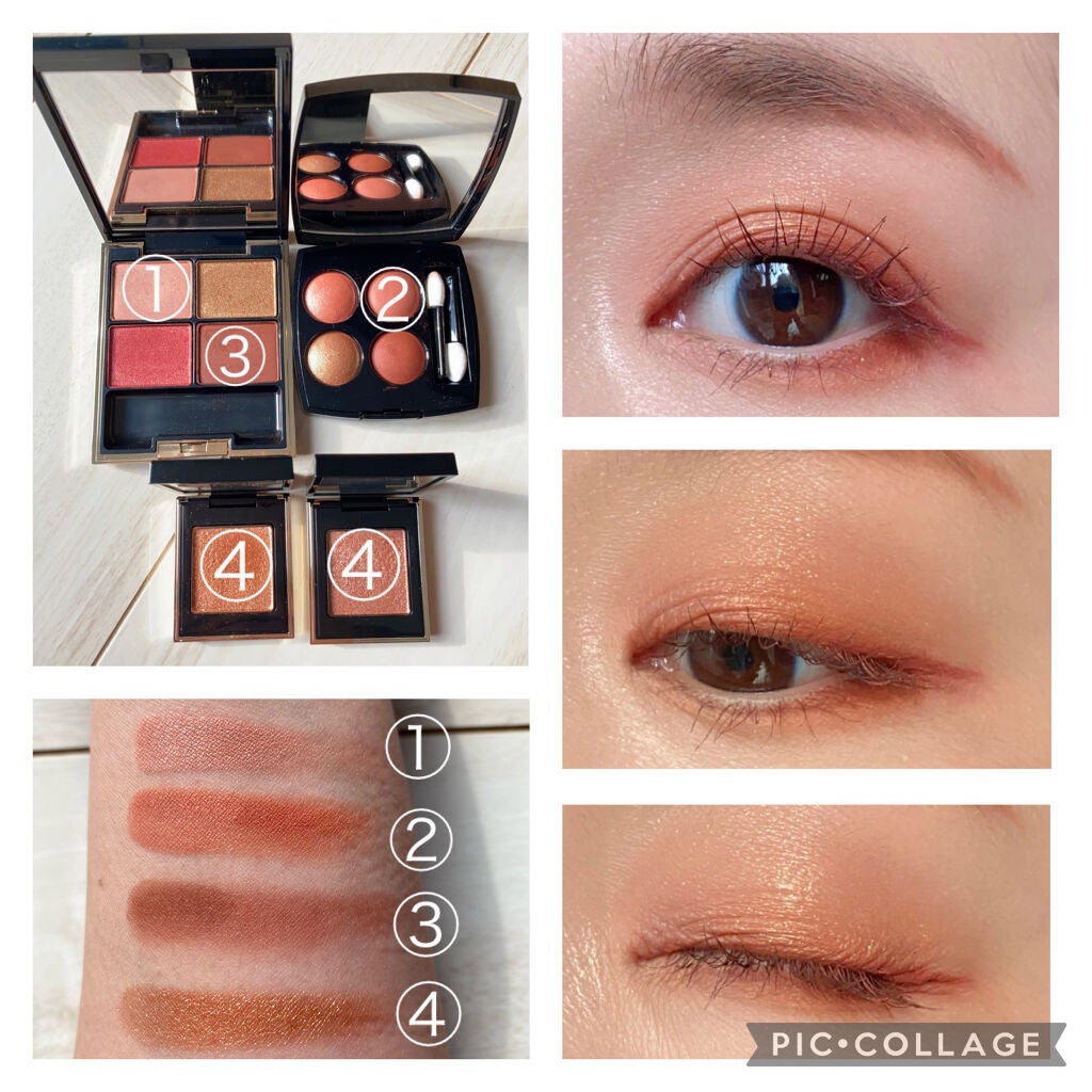 レ キャトル オンブル/CHANEL/アイシャドウパレットを使ったクチコミ(4枚目)