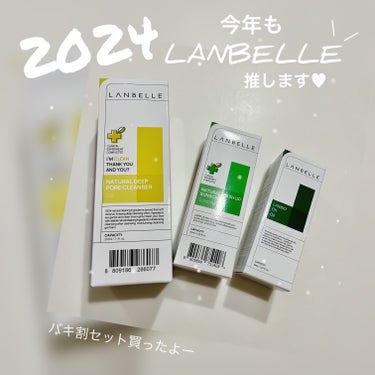 ナチュラルディープポアクレンザー/LANBELLE/その他洗顔料を使ったクチコミ（1枚目）