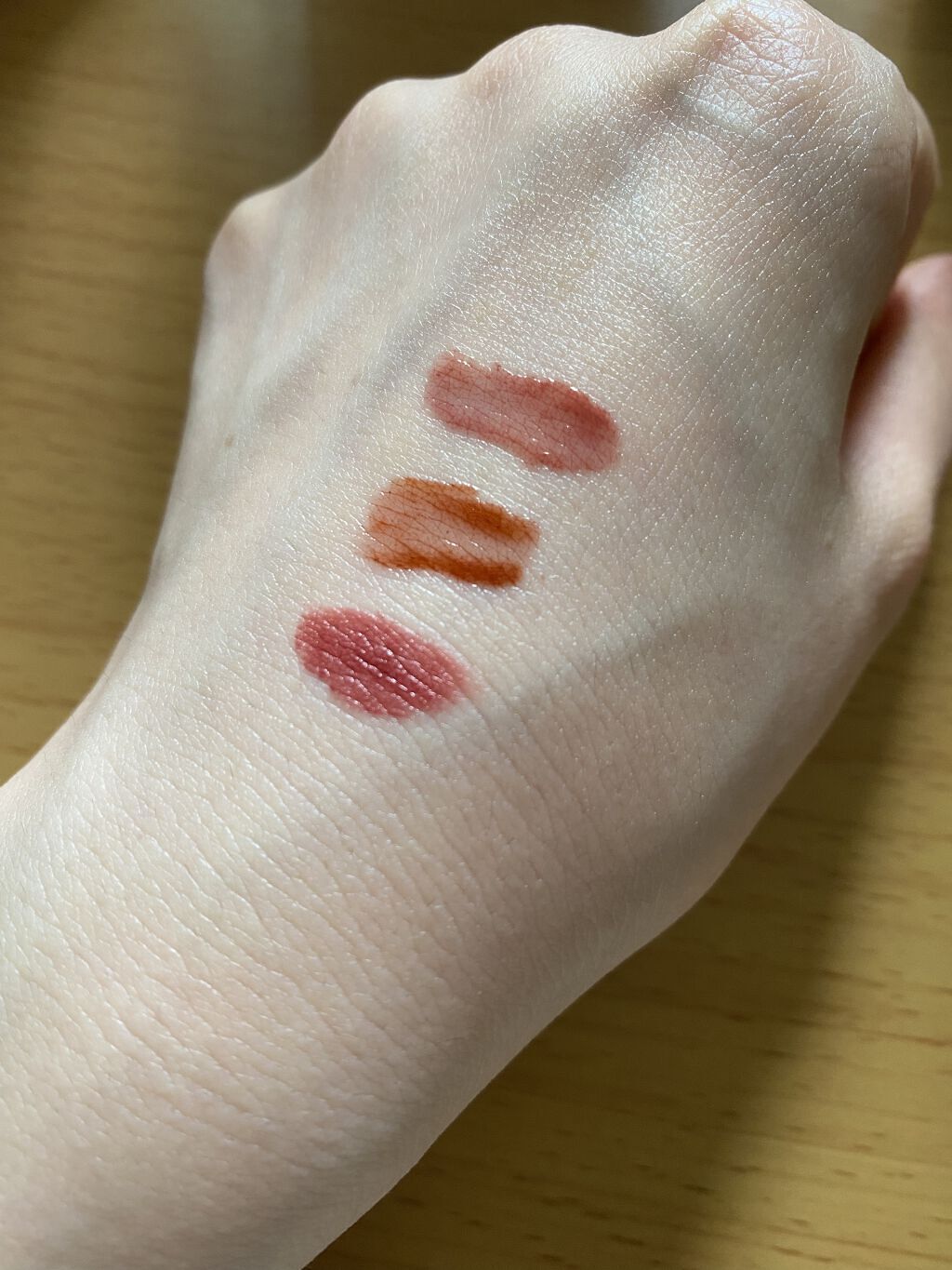 ジューシーラスティングティント/rom&nd/リップティントを使ったクチコミ（2枚目）