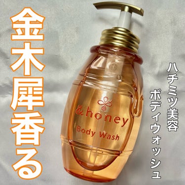 ディープモイスト ジェルボディウォッシュ 本体（500ml）/&honey/ボディソープを使ったクチコミ（1枚目）