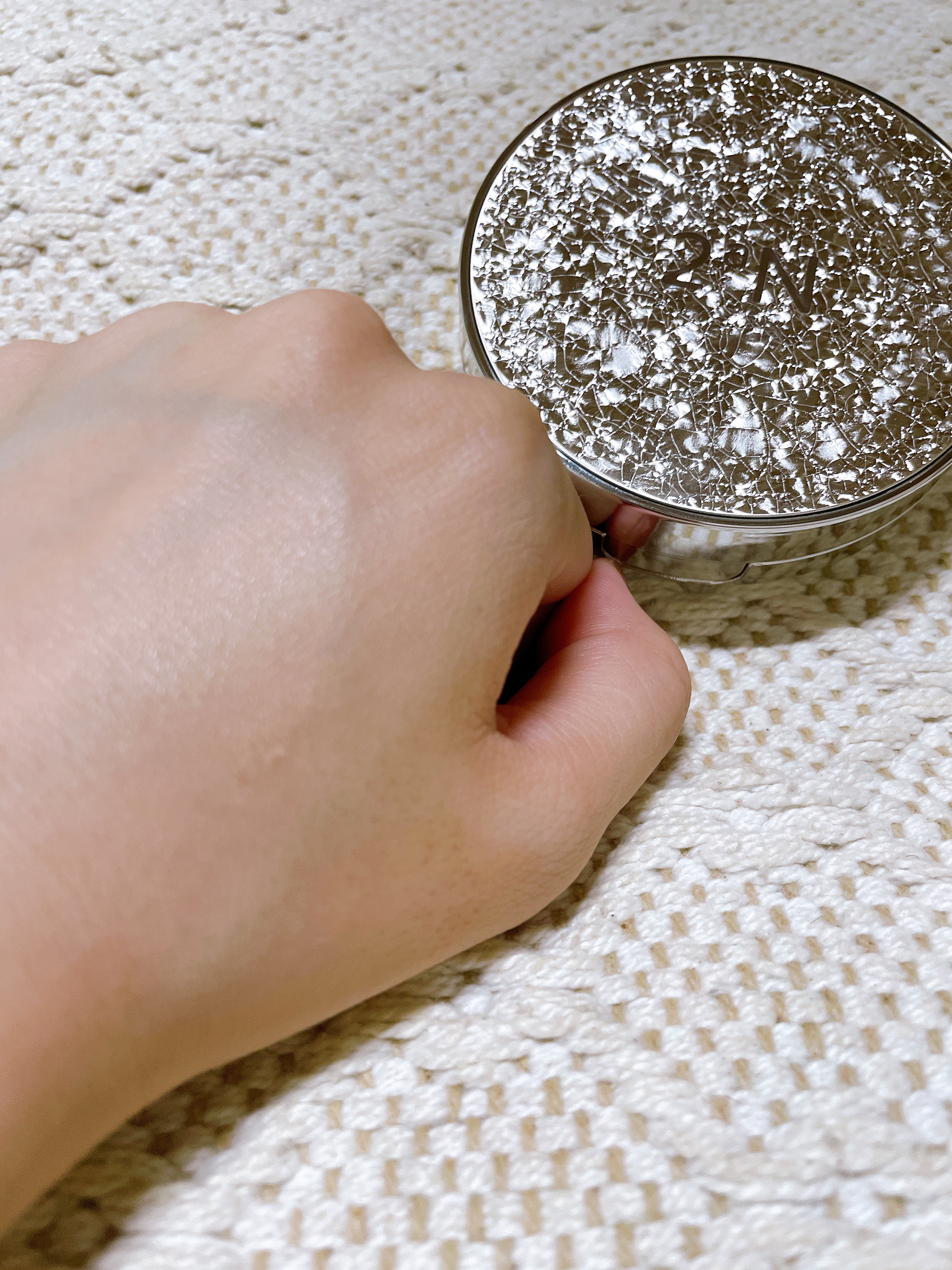 グリーミングテンションパクト/2aN/クリーム・エマルジョンファンデーションを使ったクチコミ（3枚目）