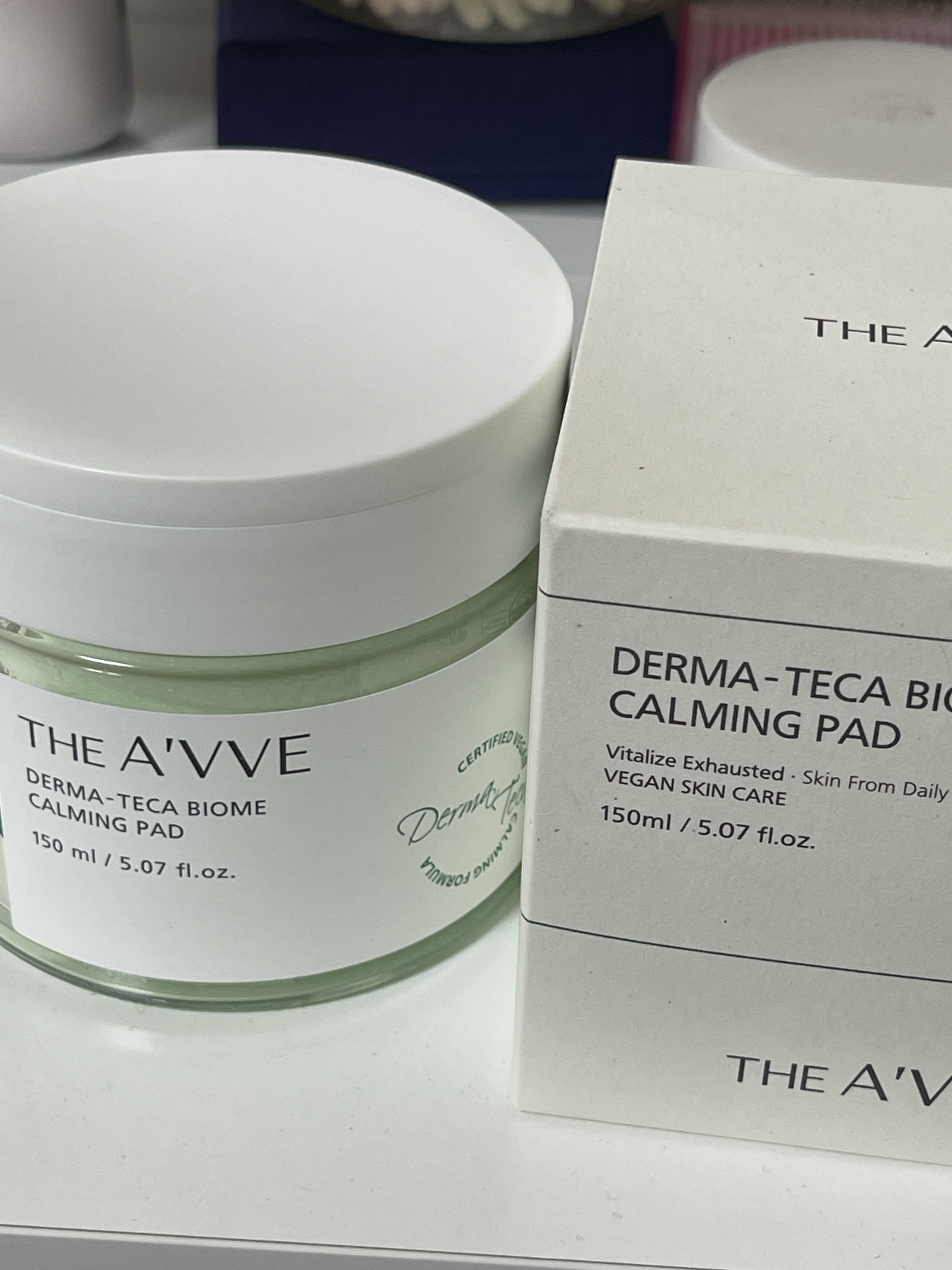 ダーマテカバイオームカーミングパッド/THE A'VVE/トナーパッドを使ったクチコミ（1枚目）