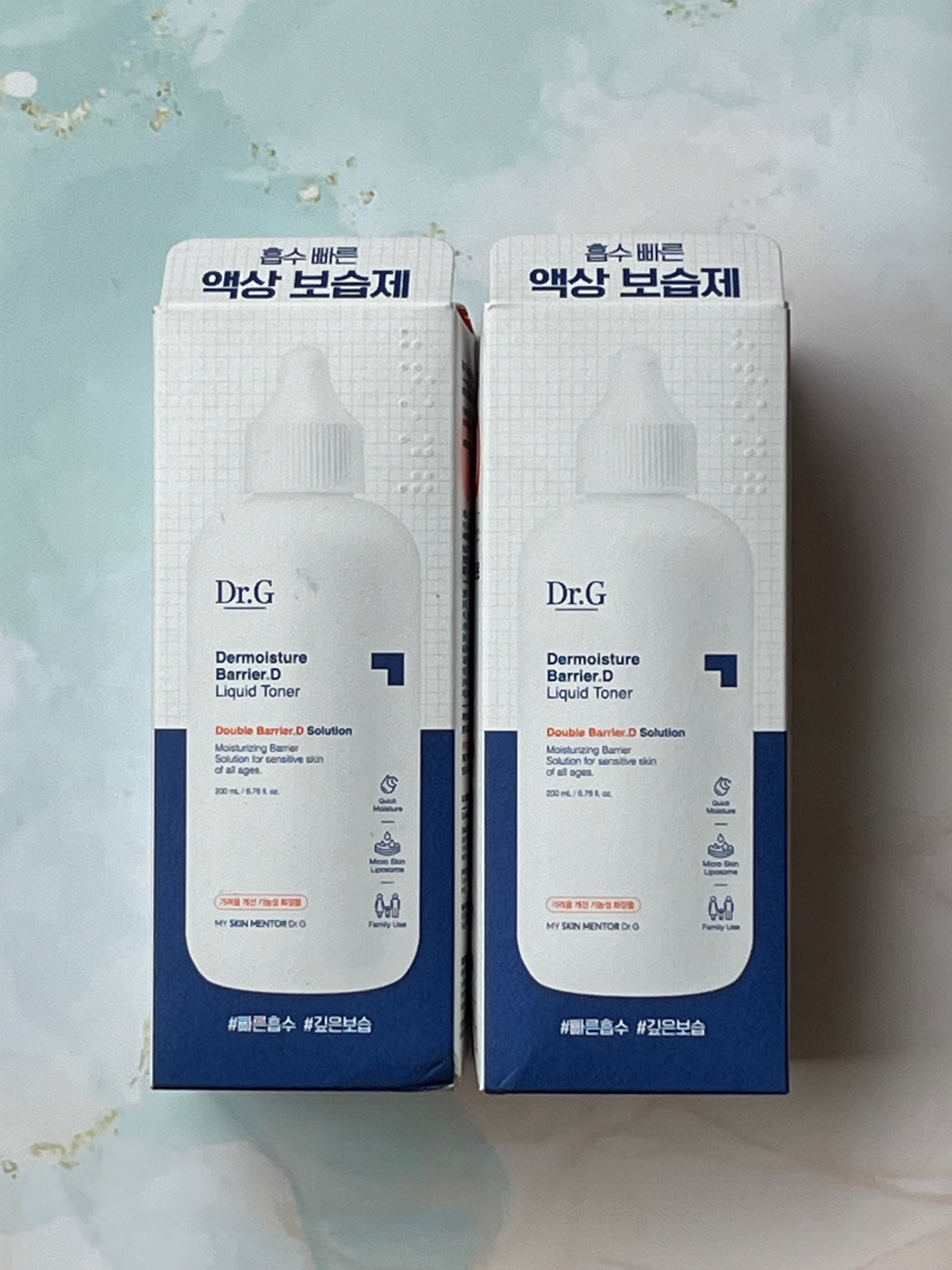 ザモイスチャーバリアDリキッドトナー/Dr.G/化粧水を使ったクチコミ(1枚目)