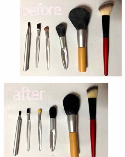 メイクブラシ専用クリーナー/DAISO/その他化粧小物を使ったクチコミ(3枚目)