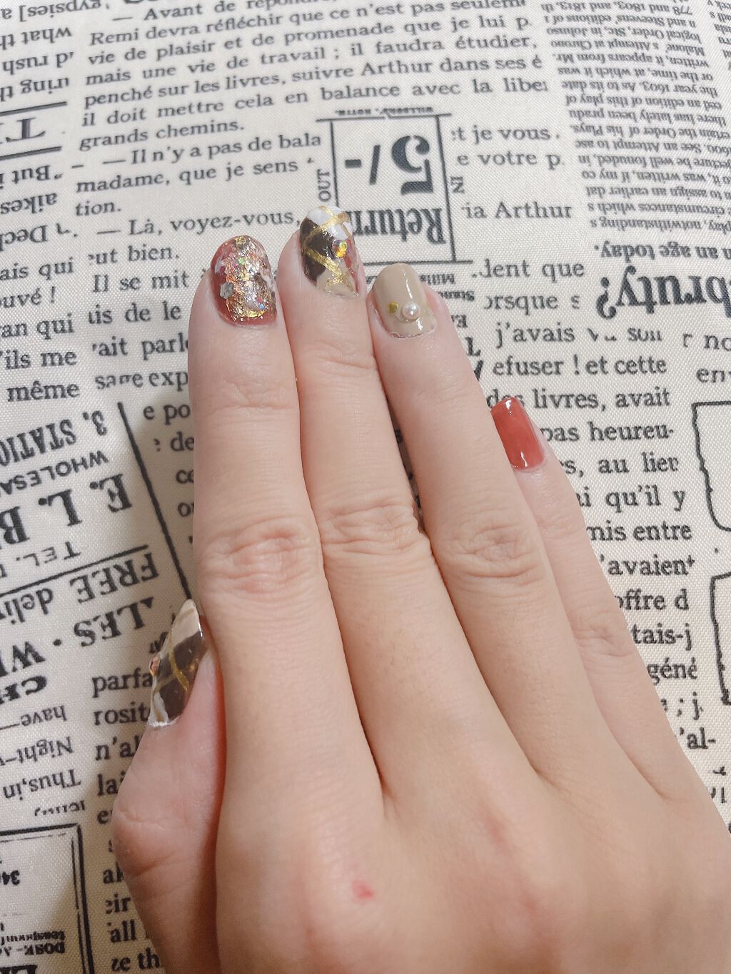 カラフルネイルズ/キャンメイク/マニキュアを使ったクチコミ（3枚目）