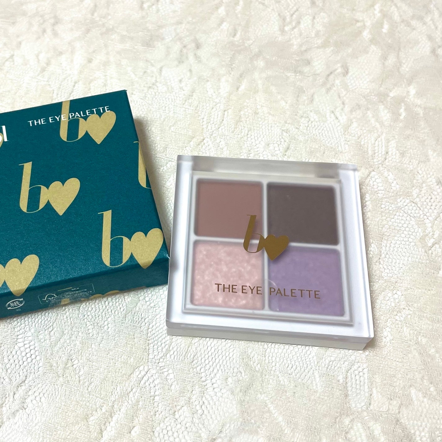 THE アイパレR/b idol/アイシャドウパレットを使ったクチコミ(2枚目)