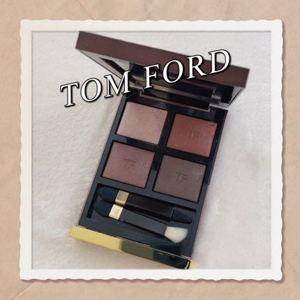 アイ カラー クォード/TOM FORD BEAUTY/アイシャドウパレットを使ったクチコミ(1枚目)