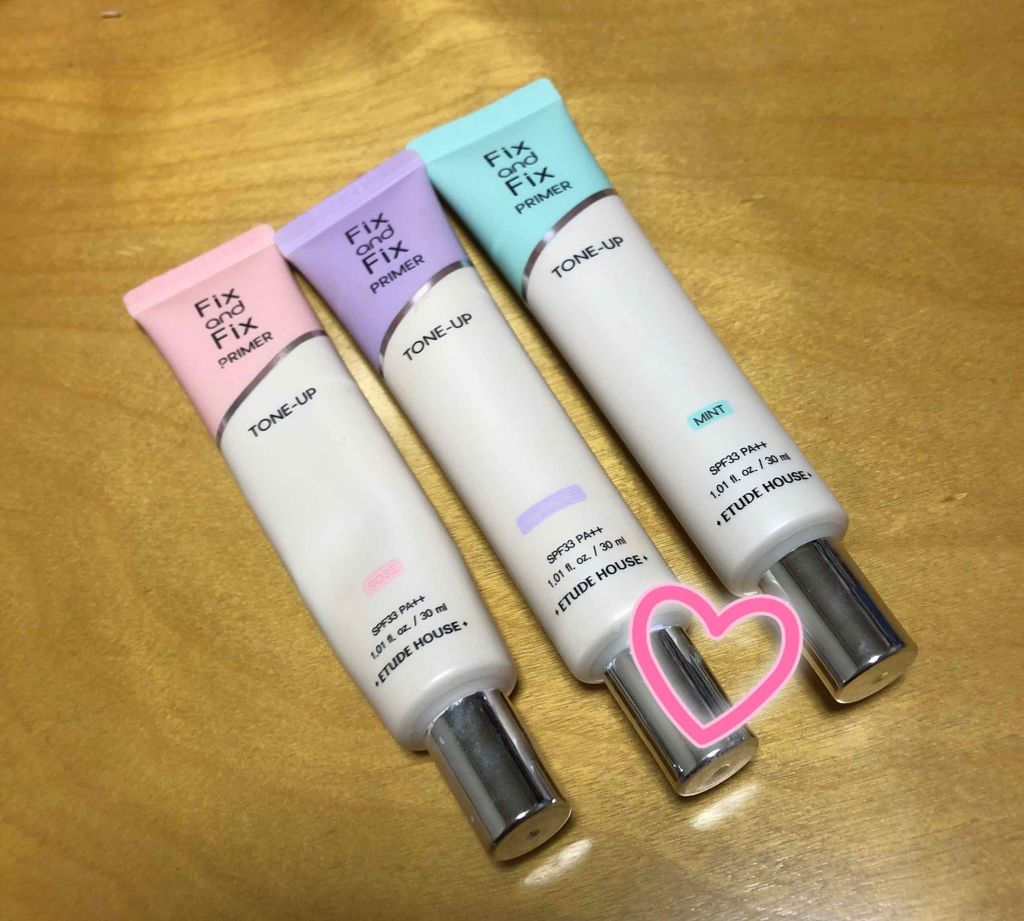 フィックス&フィックス トーンアッププライマー/ETUDE/化粧下地を使ったクチコミ(1枚目)