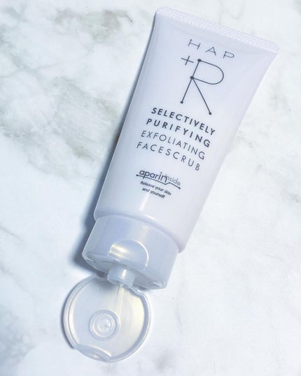 フェイススクラブ /HAP+R/スクラブ・ゴマージュを使ったクチコミ(2枚目)