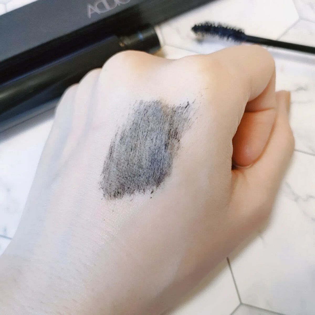 ザ マスカラ　インテンス ラッシュ 001 Black River/ADDICTION/マスカラを使ったクチコミ（2枚目）