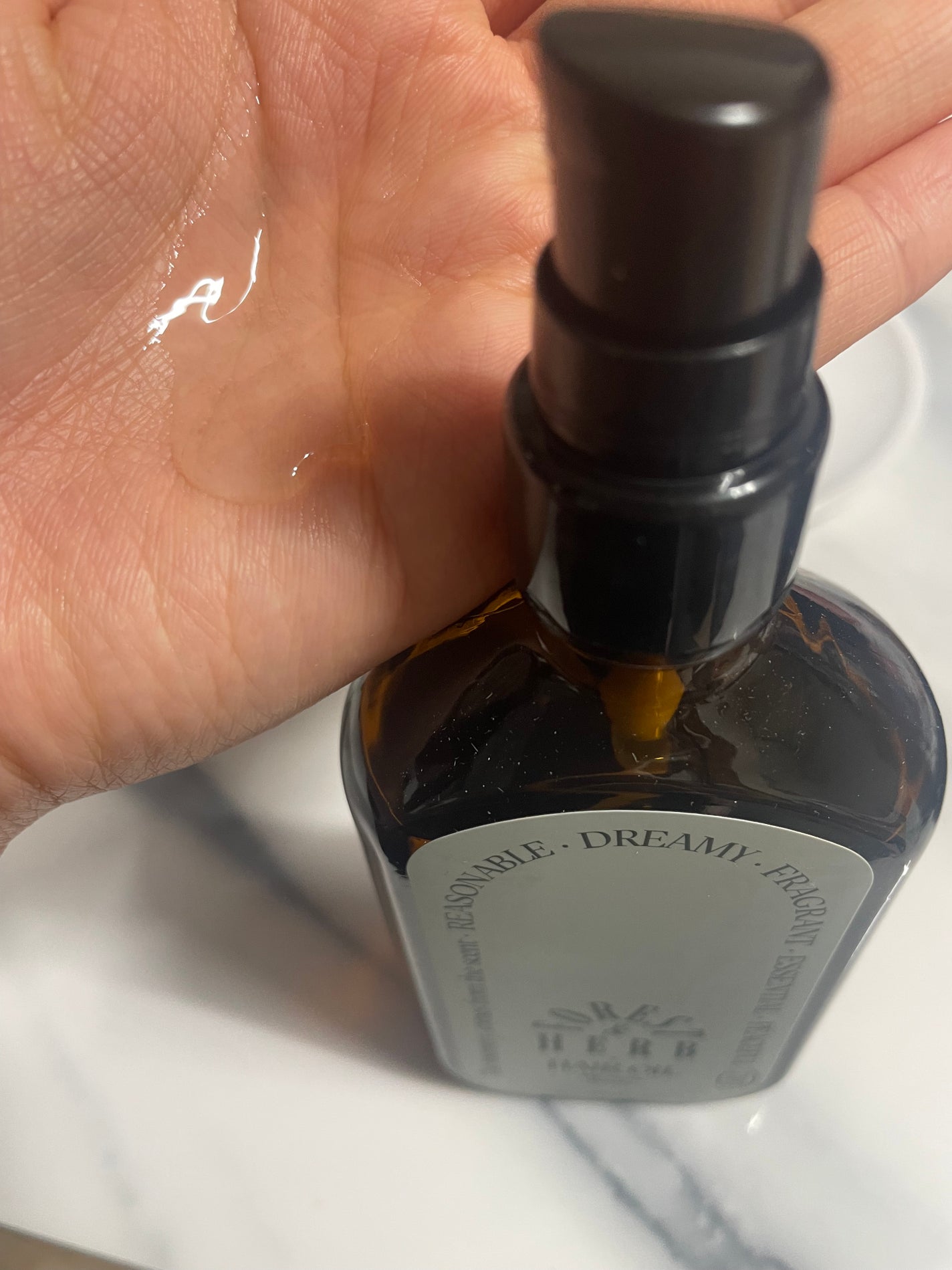 ミルクプロテインインテンシブヘアオイル/odiD/ヘアオイルを使ったクチコミ(3枚目)