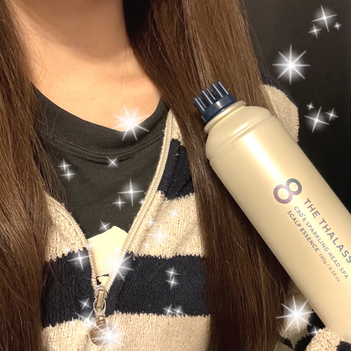 エイトザタラソ ユー CBD&スパークリング ヘッドスパ スキャルプエッセンス/エイトザタラソ/頭皮ローションを使ったクチコミ(1枚目)