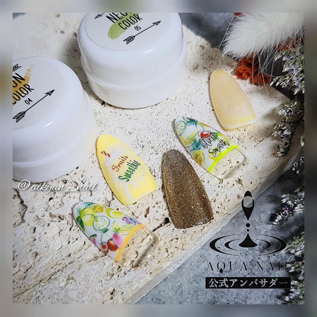 AQUA COLOR GEL/AQUA NAIL/ジェルネイルを使ったクチコミ(1枚目)