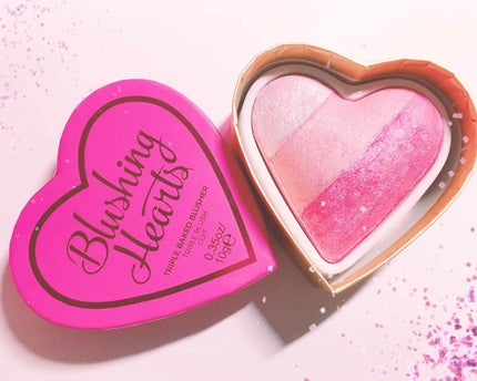 ブラッシング ハート/MAKEUP REVOLUTION/パウダーチークを使ったクチコミ(2枚目)