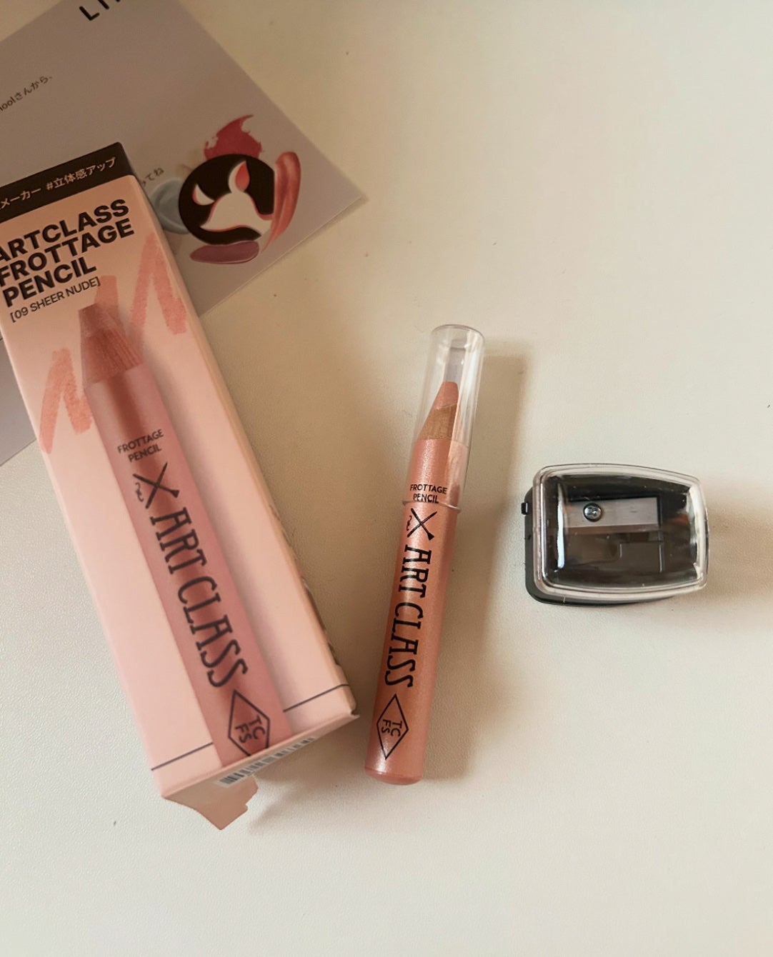 アートクラス フロッタージュペンシル/too cool for school/スティックアイシャドウを使ったクチコミ(1枚目)