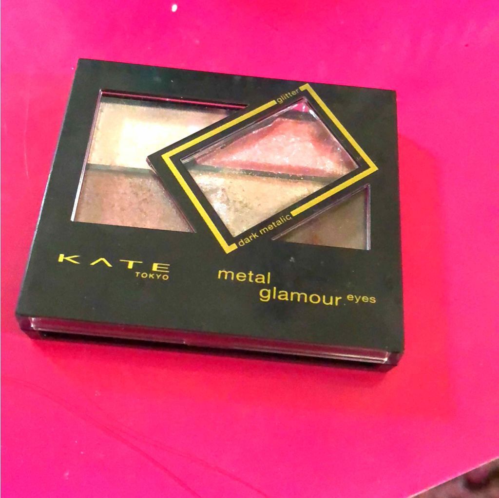 メタルグラマーアイズ/KATE/アイシャドウパレットを使ったクチコミ(1枚目)