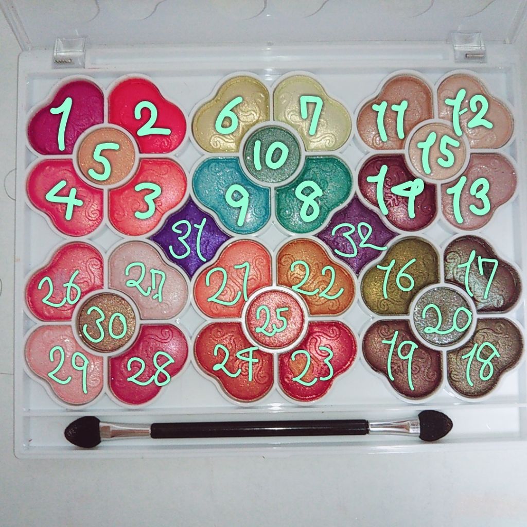 アイカラーパレット/ティアラガール/アイシャドウパレットを使ったクチコミ(2枚目)