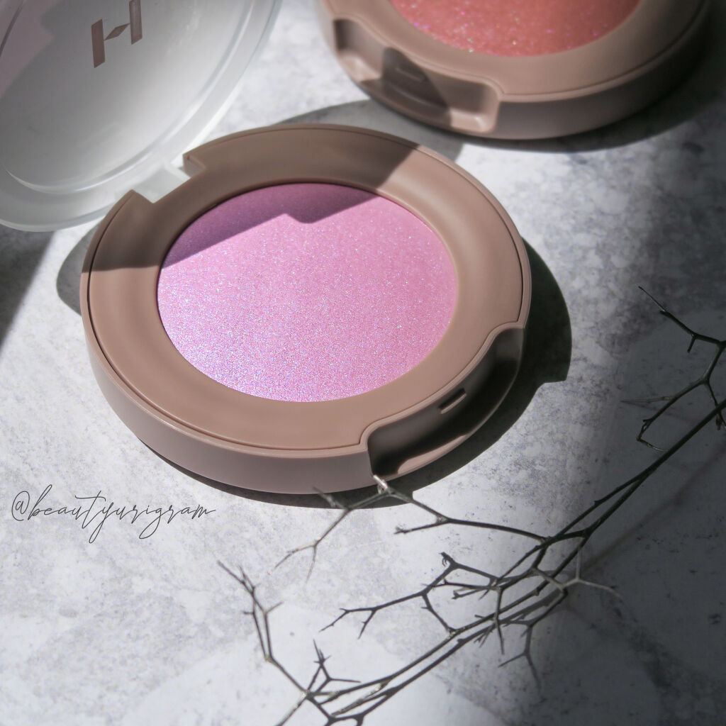 トゥルーディメンショングロウチーク/hince/パウダーチークを使ったクチコミ（2枚目）