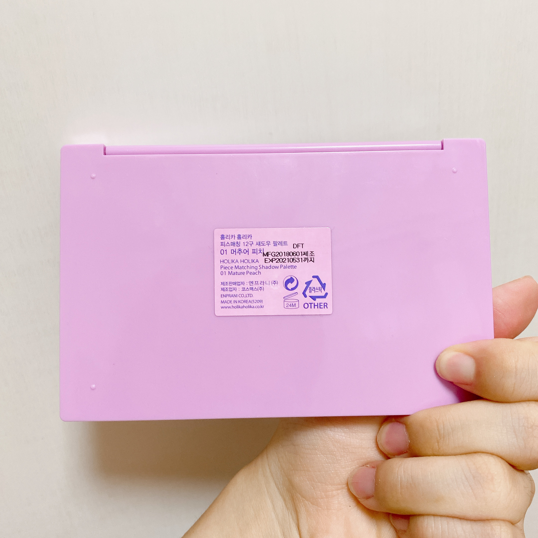 ピースマッチング12色シャドウパレット 2018 S/S/HOLIKA HOLIKA/アイシャドウパレットを使ったクチコミ（3枚目）