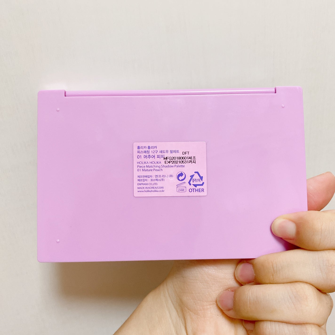 ピースマッチング12色シャドウパレット 2018 S/S/HOLIKA HOLIKA/アイシャドウパレットを使ったクチコミ(3枚目)